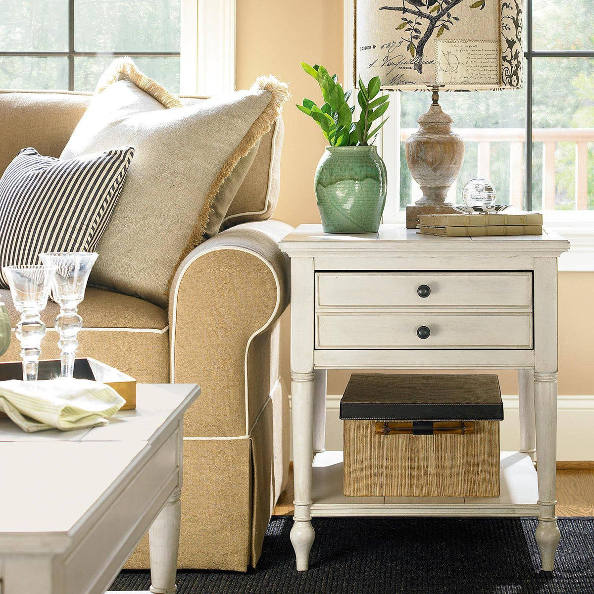 Cotton End Table N83000