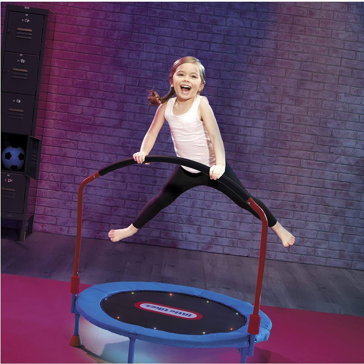 Light-Up 3-Foot Trampoline with Folding Handle I27268