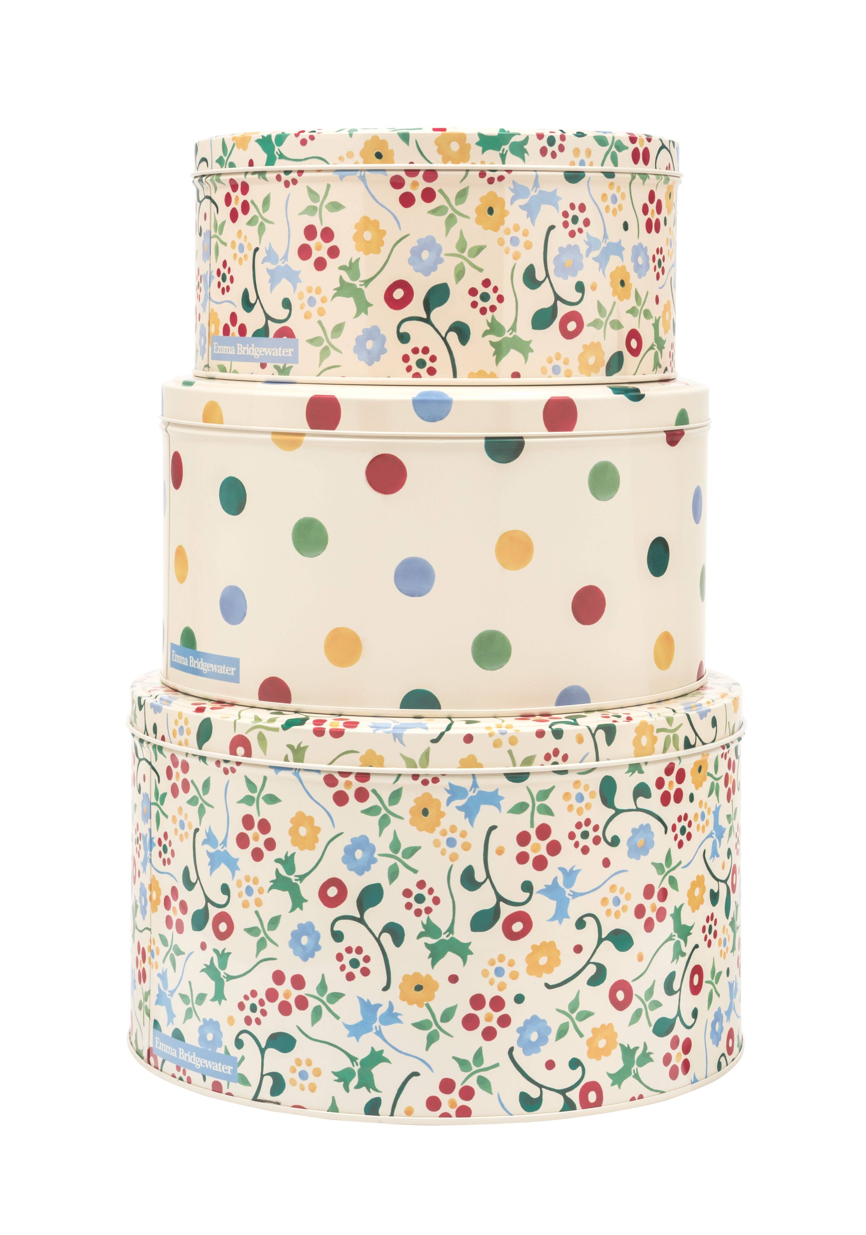 Set of 3 Round Cake Tins L88081