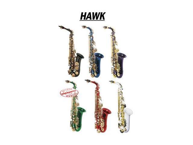 Red Alto Saxophone with Case, Mouthpiece and Reed V46791
