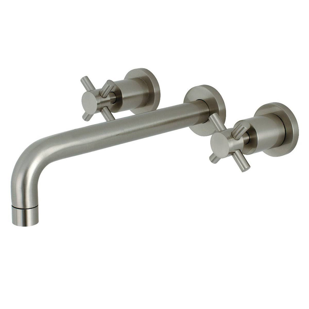 Polished Brass Wall Mount Roman Tub Faucet C496