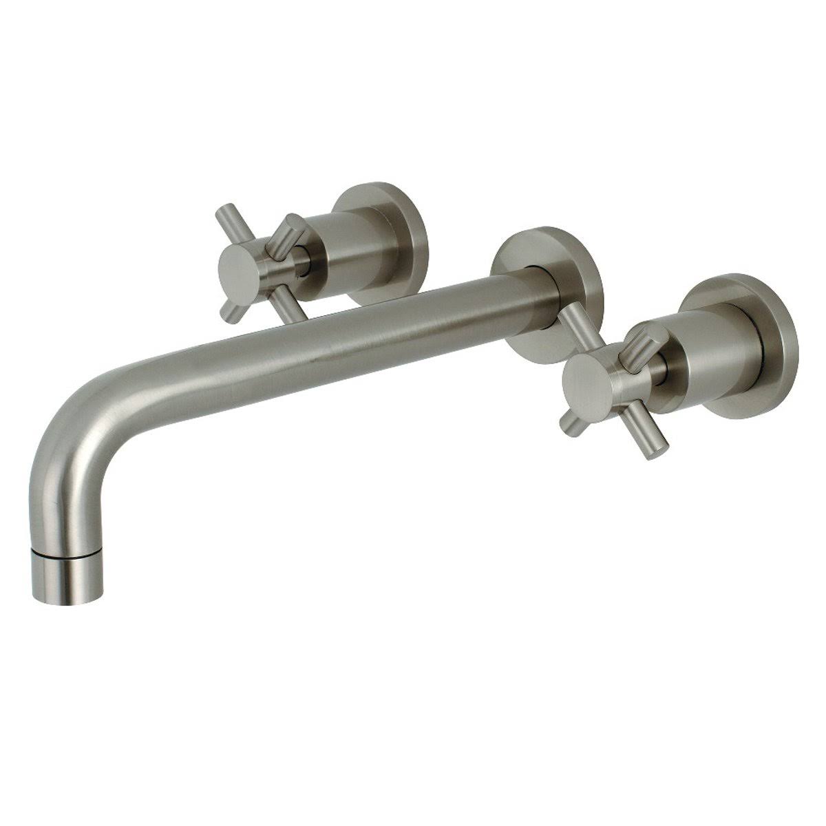 Polished Brass Wall Mount Roman Tub Faucet C496
