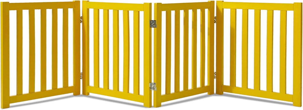 Oak Wood Foldable Pet Gate O7125
