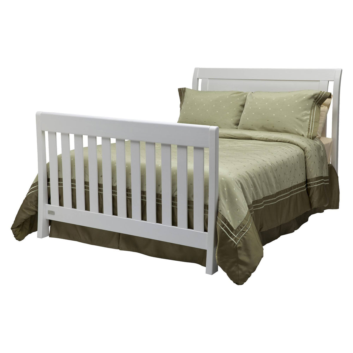 White Ambiance Crib V96201