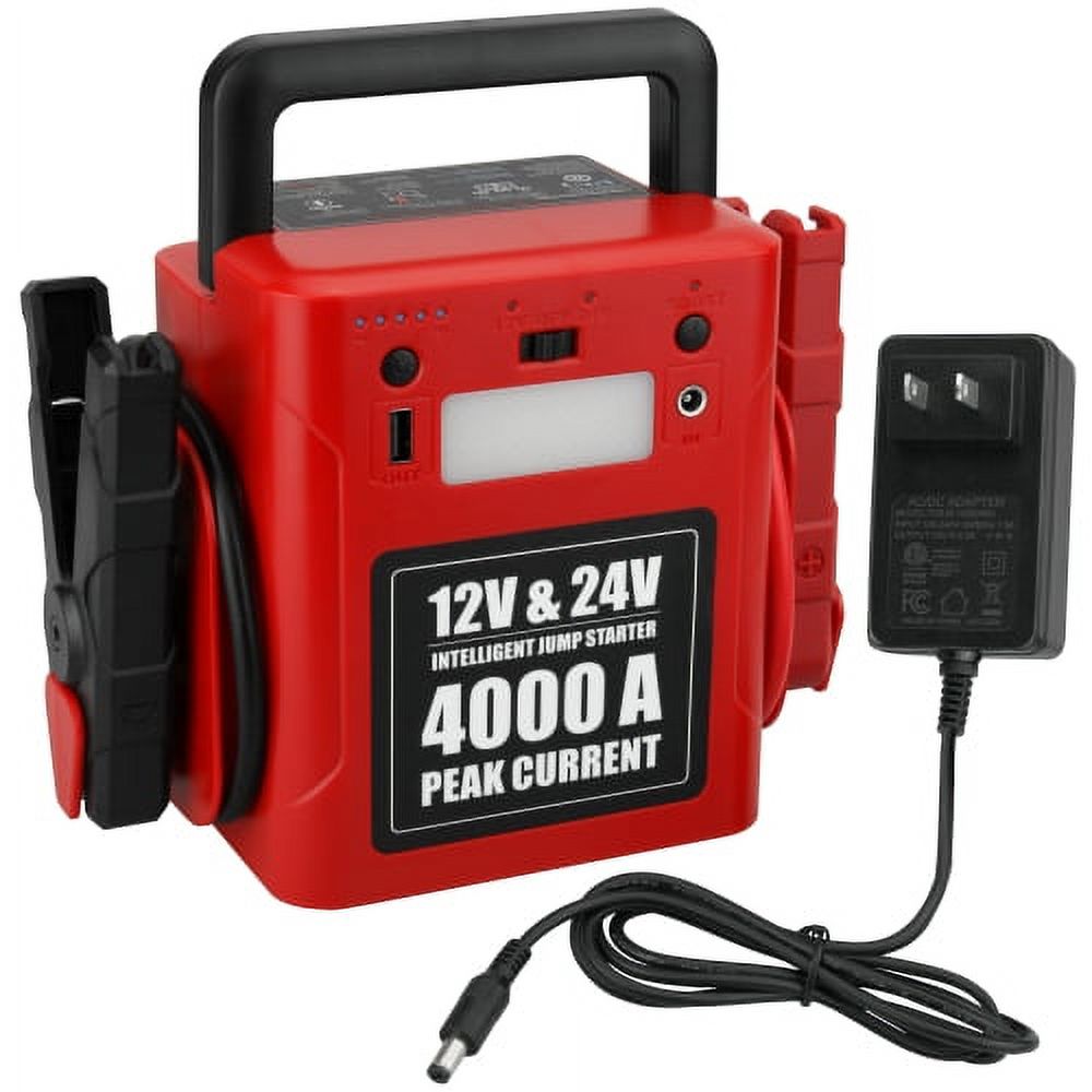 12 Volt Jump Starter with charging cord U58769