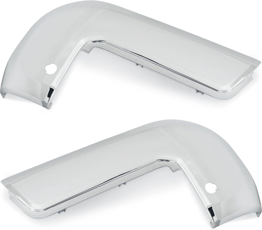 Chrome Rear Bumper End Cap with Sensor Hole Pair for Toyota Tacoma B65529