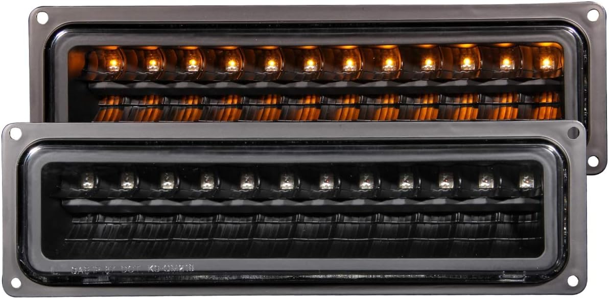 Black LED Parking Light Assembly Y46757