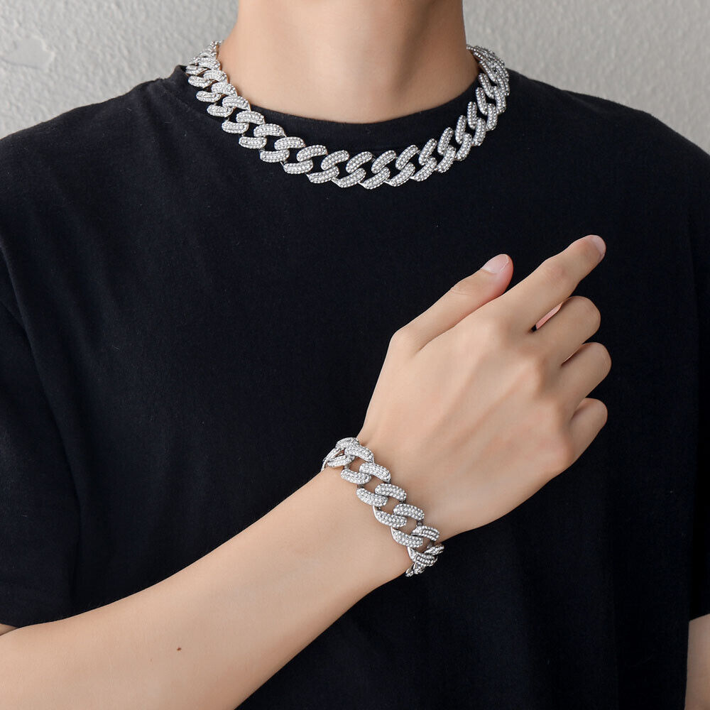19mm Cuban Chain Necklace M404