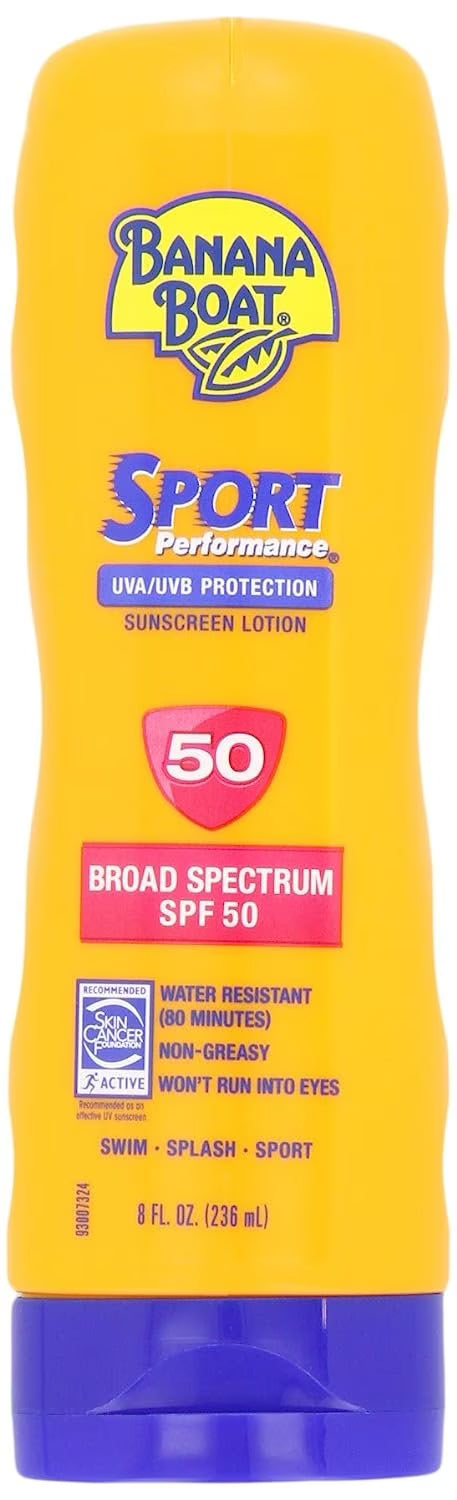 SPF 50 Sunscreen Lotion, 8 Fl Oz Pack of 2 E77797