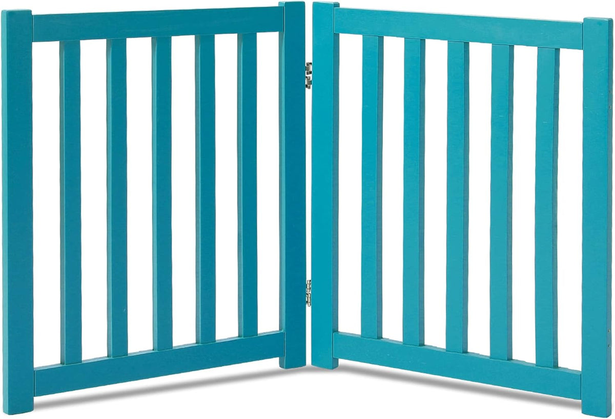 Oak Wood Foldable Pet Gate O7125