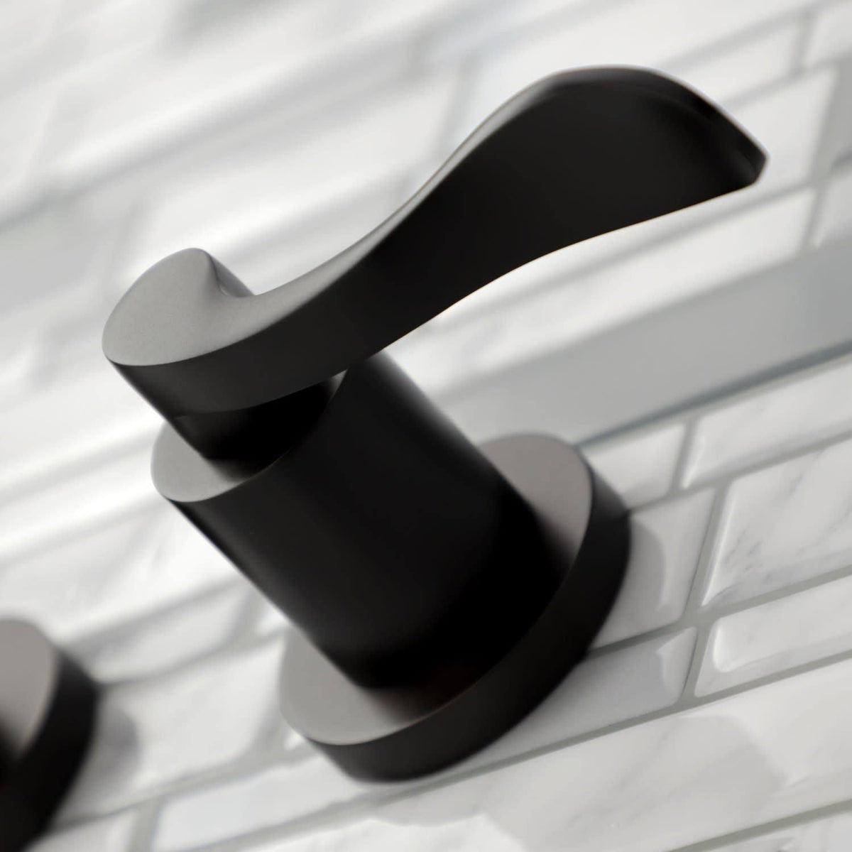 Polished Nickel Wall Mount Bathroom Faucet N9613