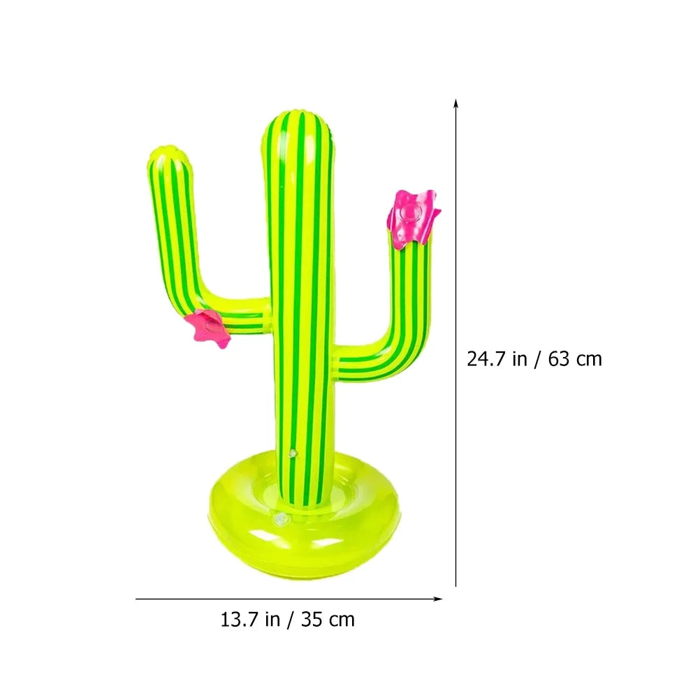 Cactus Ring Kids Pool Toys Floating Inflatable Rings 3 Sets Pvc Z6883
