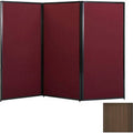 Brown Polycarbonate Privacy Screen Q224442
