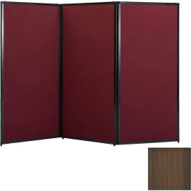 Brown Polycarbonate Privacy Screen Q224442