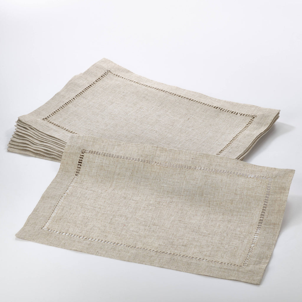 14x20in Rectangle Placemat Natural Set of 12 G530