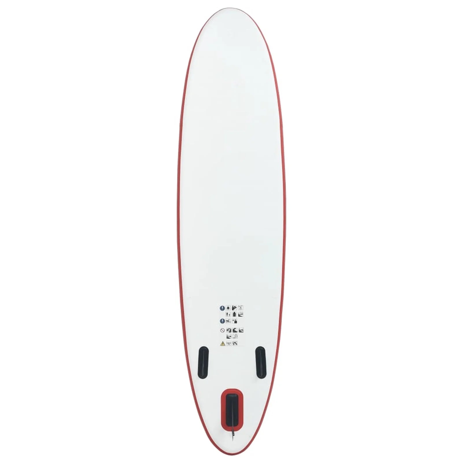 Red and White Inflatable Paddleboard Set H47415