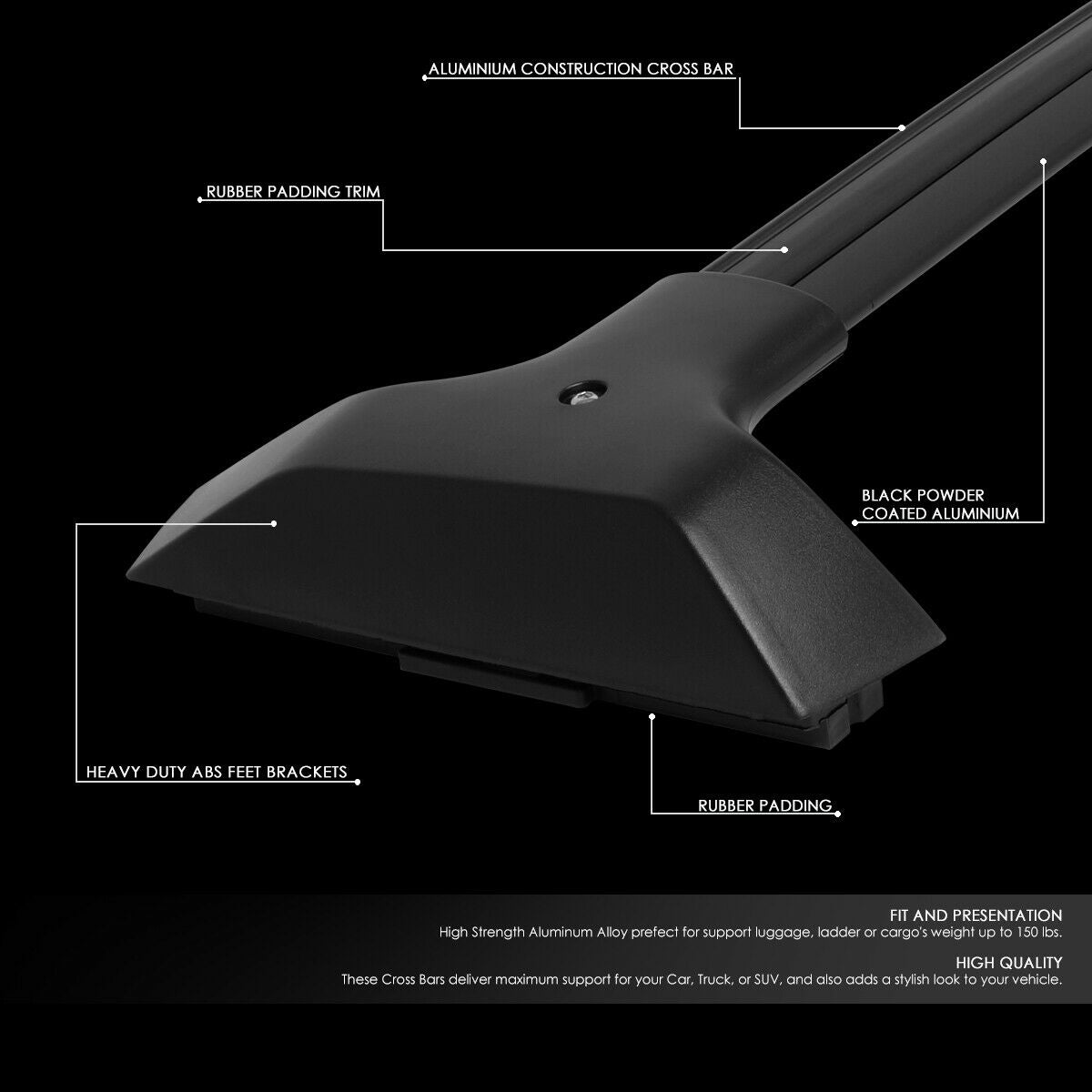 Pair OE Style Roof Rack Cross Bar M560