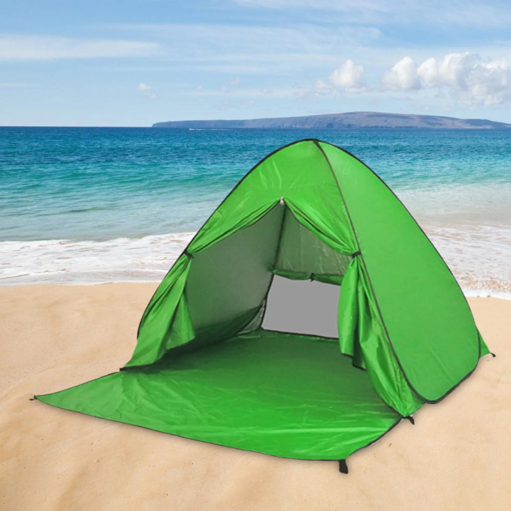 Green UPF 50 Lightweight Windproof Camping Tent Y347507