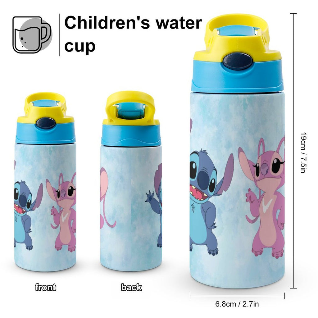 Stainless Steel Vacuum Insulated Water Bottle With Straw I24857