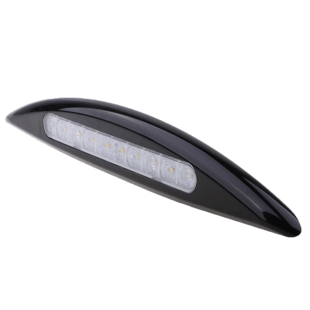 RV Exterior Porch Utility LED Light 12V Awning Lights Replacement Lighting Black 365mm I2821