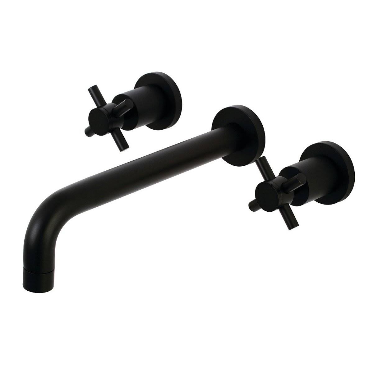 Polished Brass Wall Mount Roman Tub Faucet C496