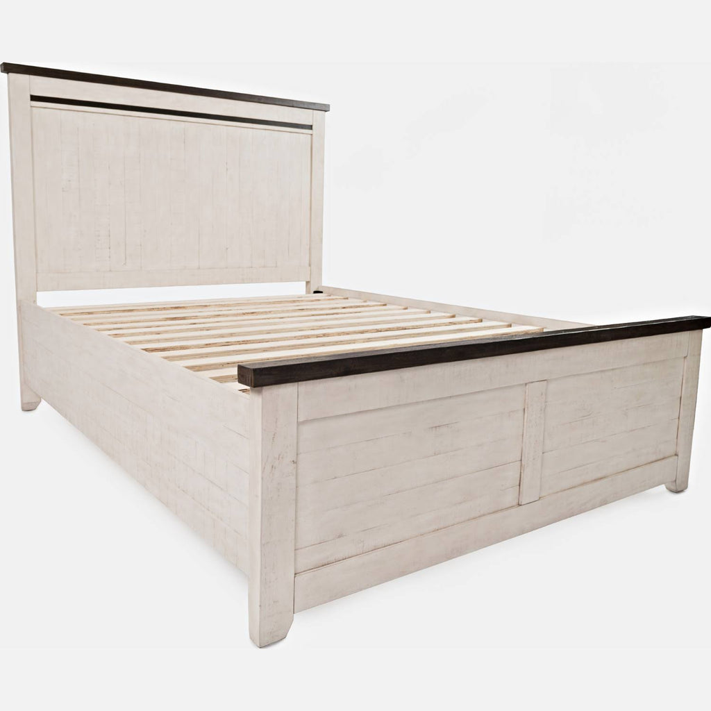Vintage White King Panel Headboard K86632