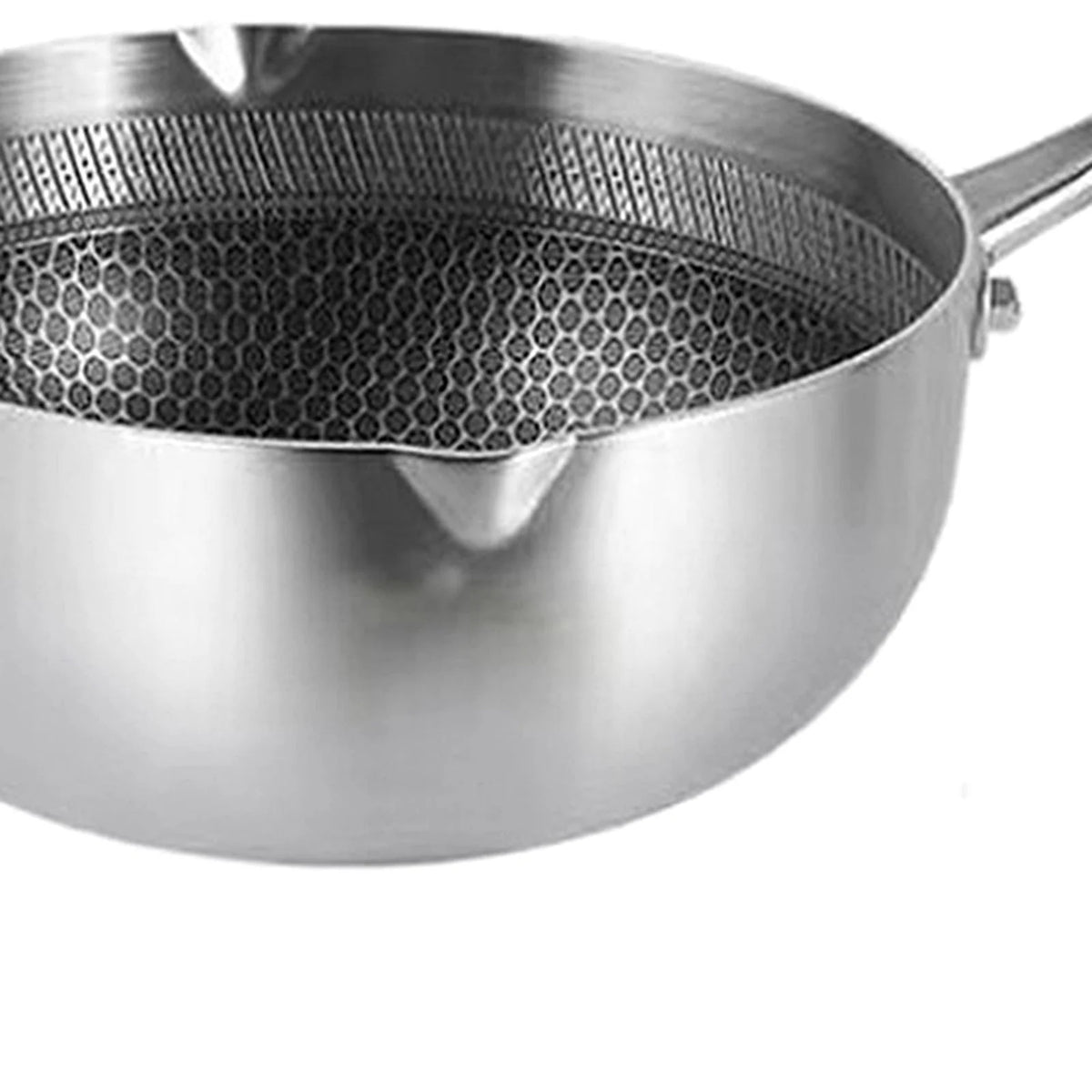 Japanese Tempura Fryer Pan Deep Fryer Pot with Oil Draining Rack Nonstick H461591