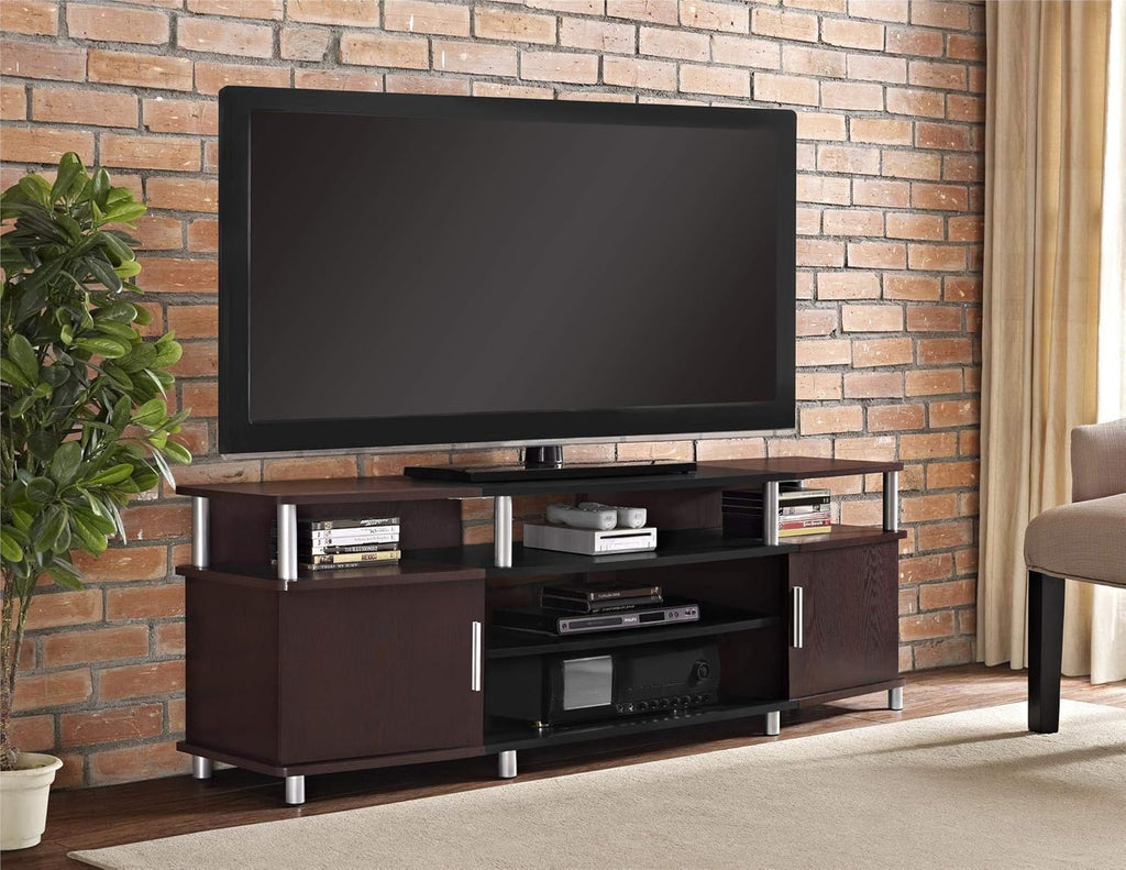 Cherry Electric Fireplace TV Console E746