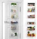 6-Tier Over The Door Pantry Organizer Rack Heavy-Duty Hanging Shelf G558