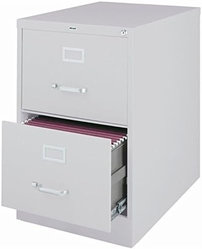 Black 2 Drawer Legal Size File Cabinet I23981