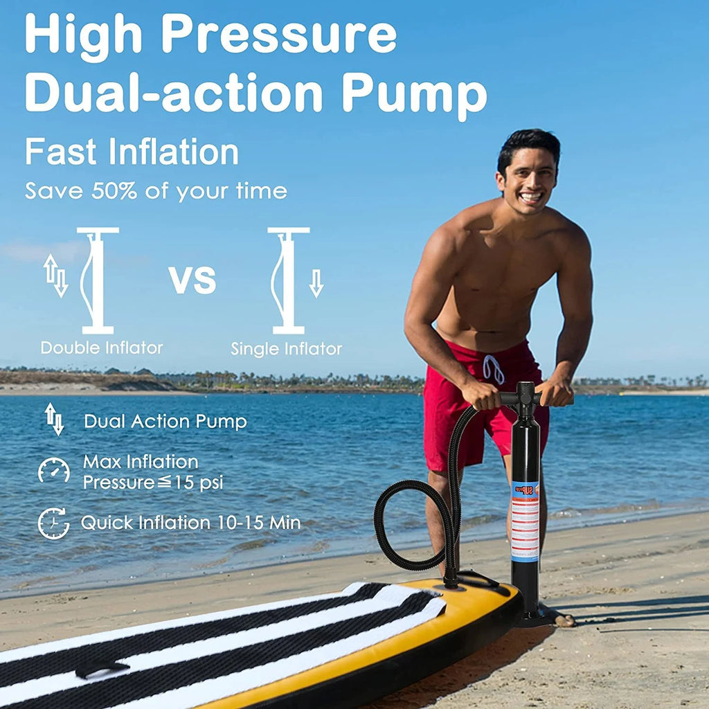 Inflatable Paddle Board with Carry Bag and Fin D978381