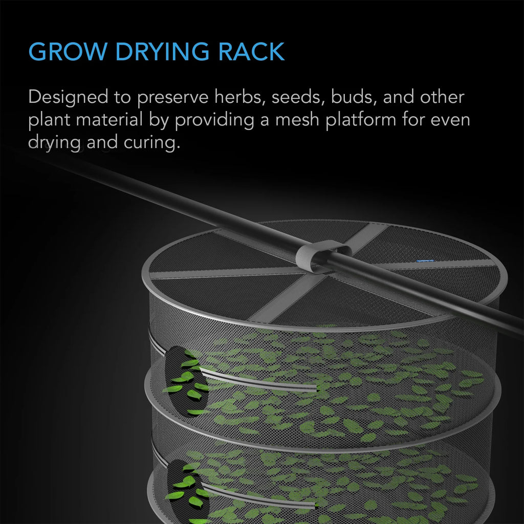 6-Layer Hanging Mesh Herb Drying Rack B44187