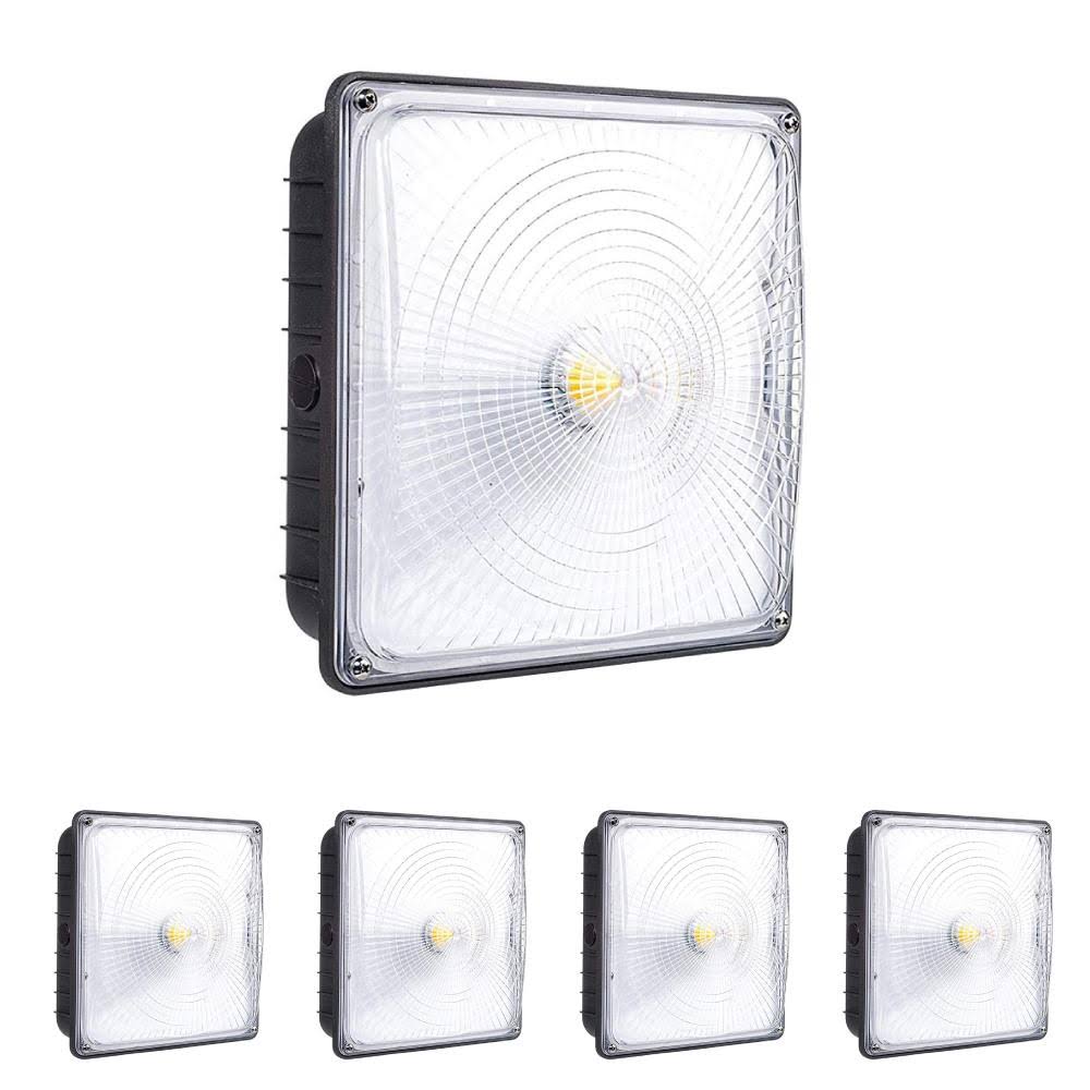 LED Dimmable Canopy Light 45W 5700K 4-Pack B430
