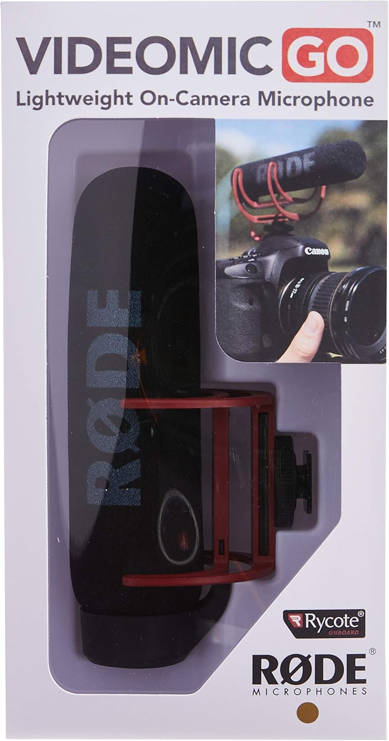 Lightweight On-Camera Microphone with Integrated Shockmount G1364
