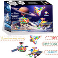 3 In 1 Solar Robot Kit with Paints and Paintbrush DIY Science Experiments Toys Q934920