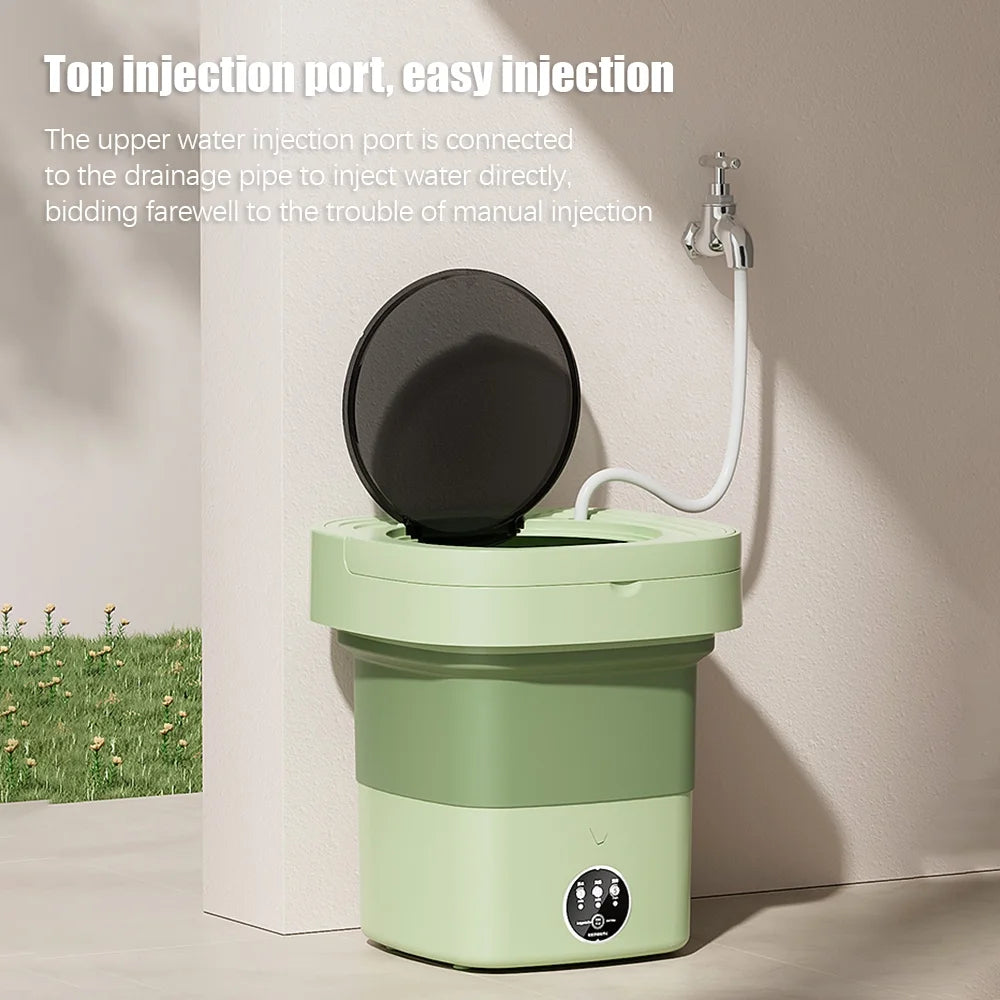 8L Portable Washing Machine with Spin Dryer L859296