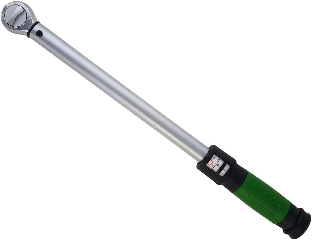 Click-Style Torque Wrench (1/2-Inch Drive) (50-250 ft.-lbs, 70-340 N.m) Pack of 2 X37601