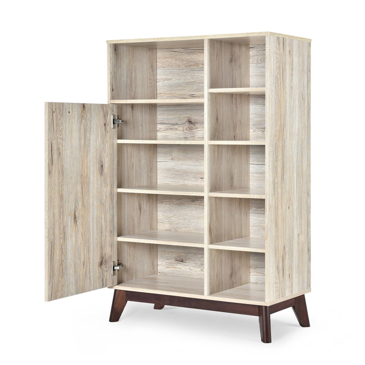 Sonoma Grey Oak + Wenge Cabinets L176397