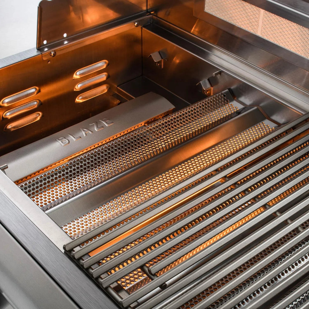 40-Inch 5-Burner Natural Gas Grill with Rear Infrared Burner X44930