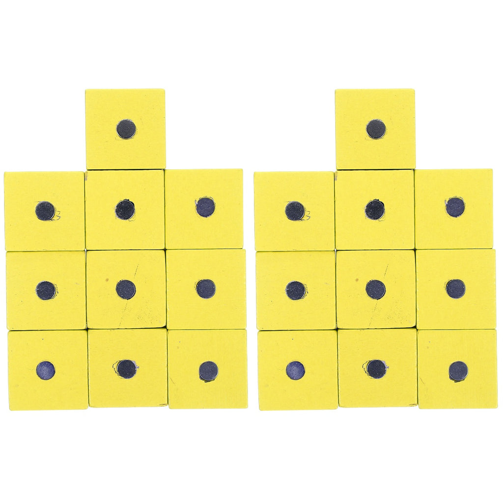Magnetic Cube Building Blocks Playset Wood Toys M253811