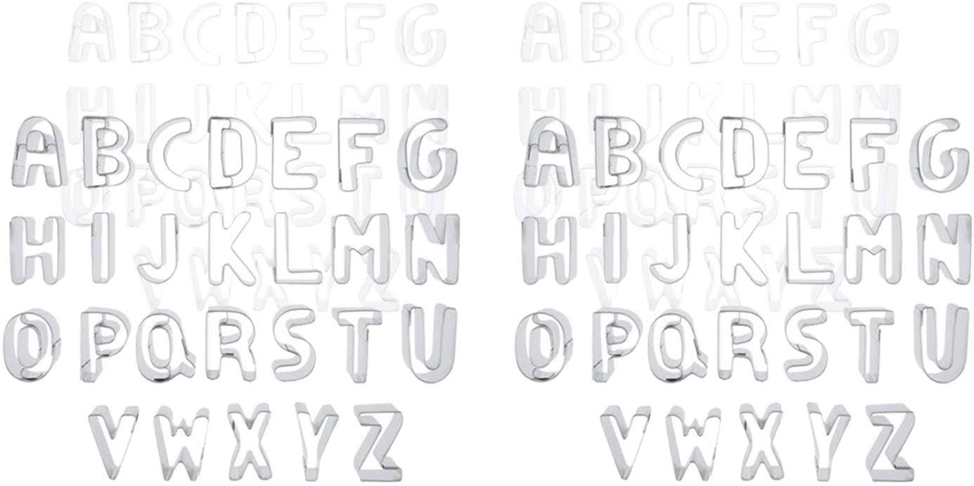 Stainless Steel Alphabet 26 PC Cutter Set A652617
