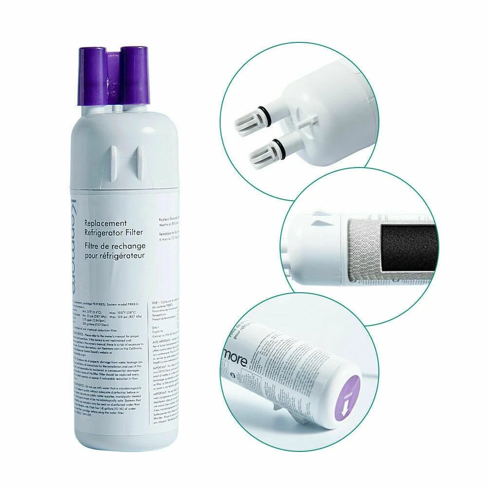 3 Pack Refrigerator Water Filter Y3706