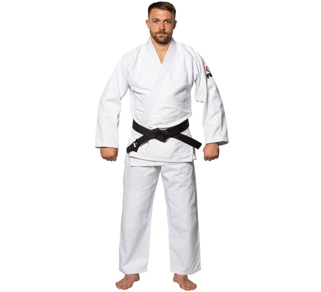 White Single Weave Judo Gi L5846
