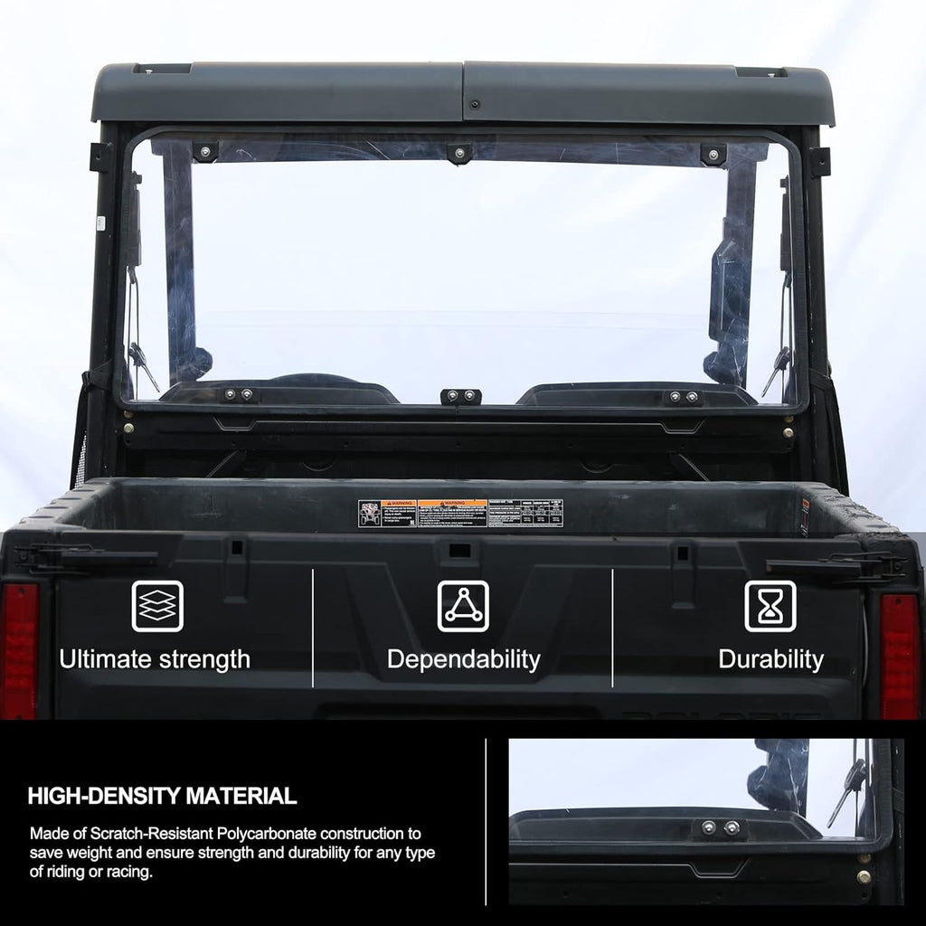 Rear Windshield for Polaris Ranger Midsize 570 500 I23685