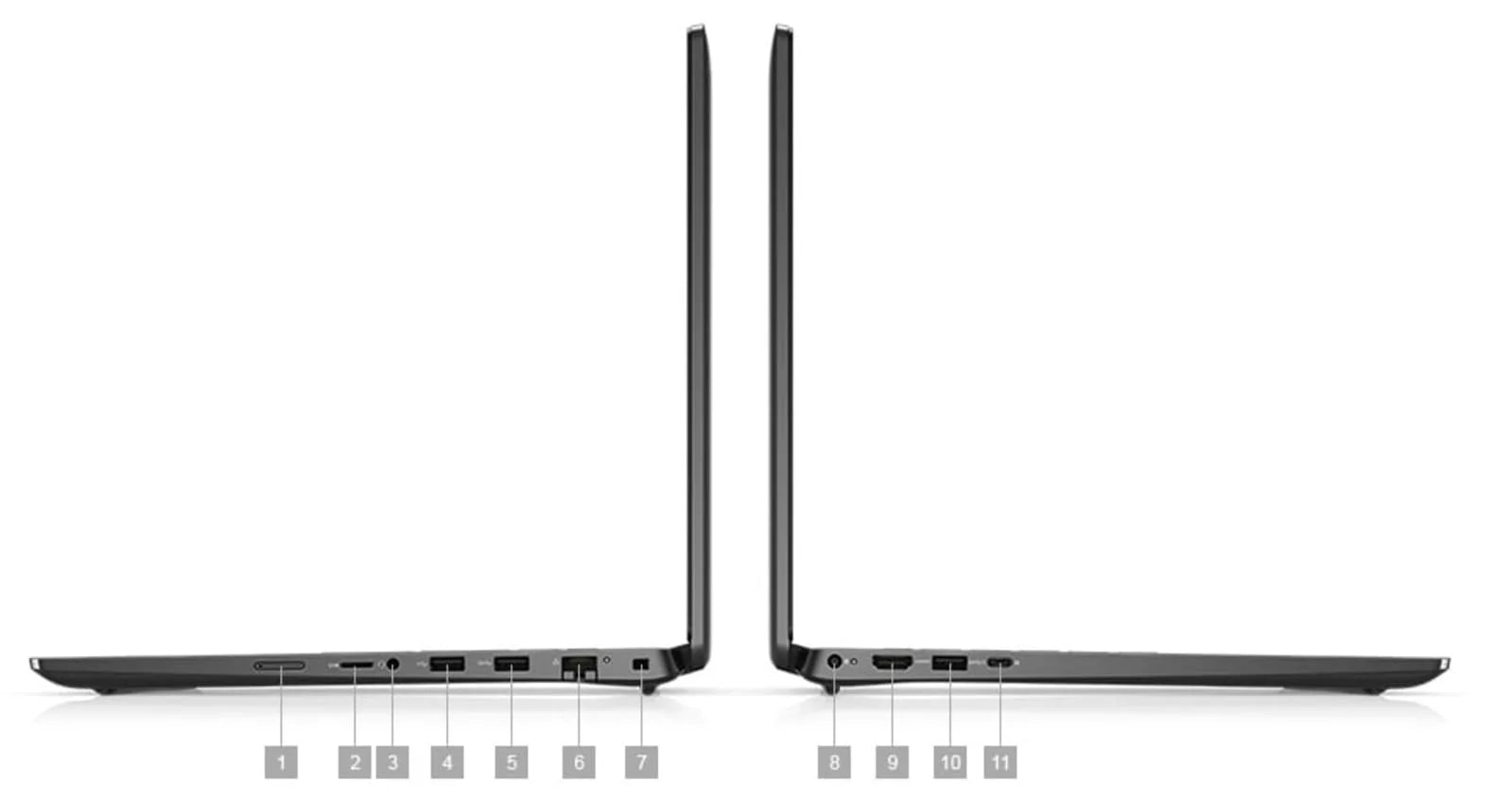 Refurbished 15.6" FHD Laptop, Core i7, 256GB SSD, 8GB RAM T853