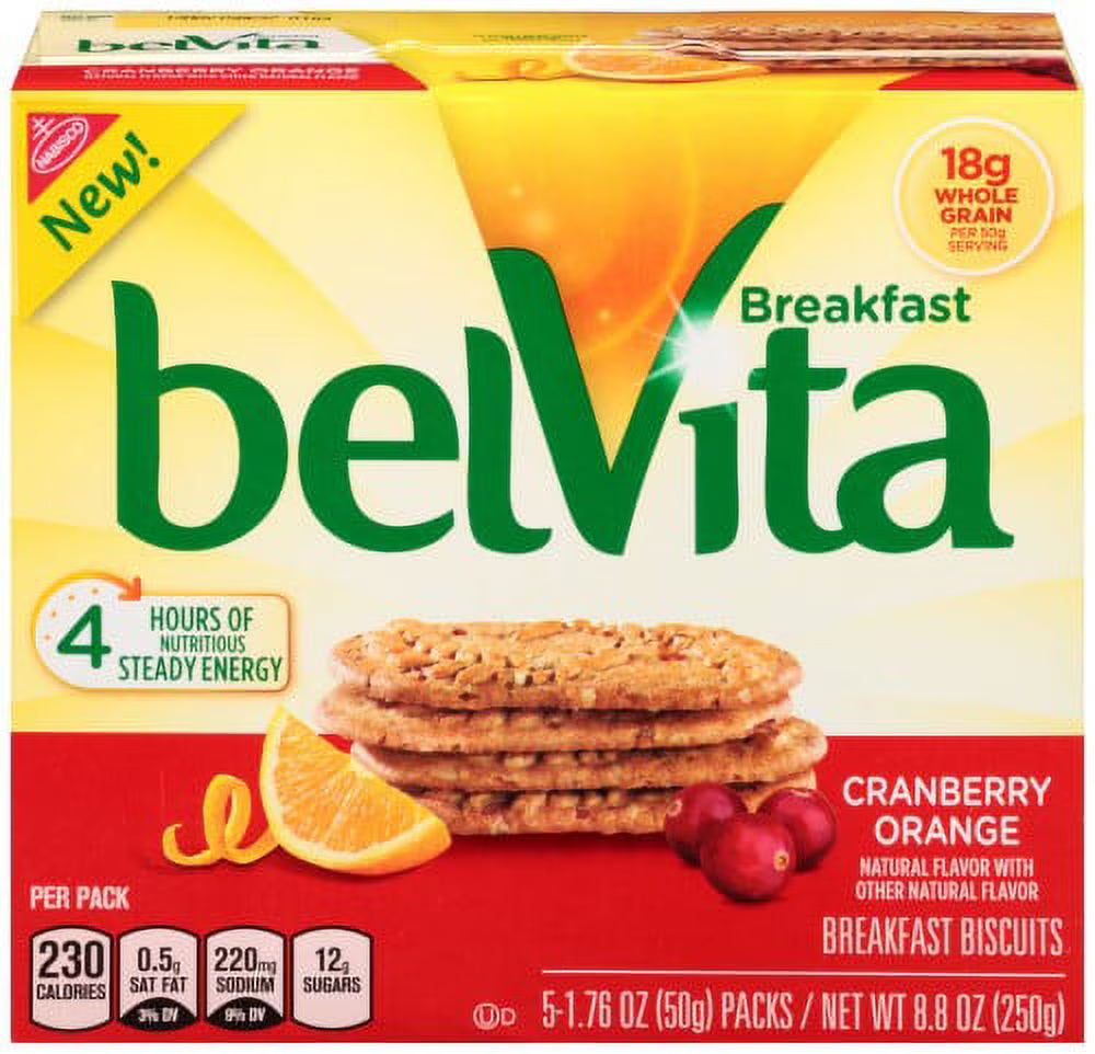Cranberry Orange Breakfast Biscuits (Pack of 6) M5317