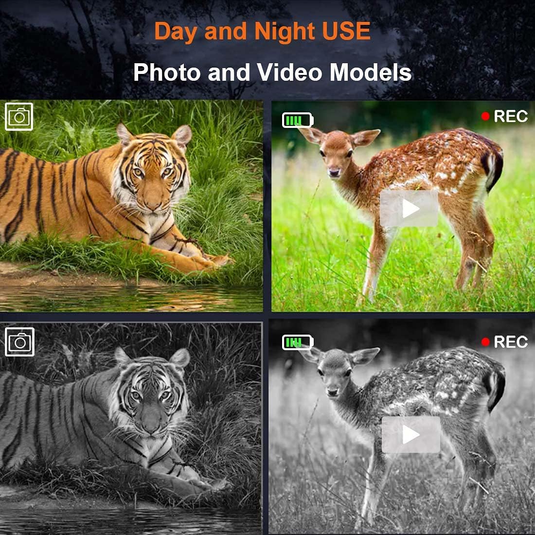 Digital Infrared Night Vision Binoculars with 32G Card H79993