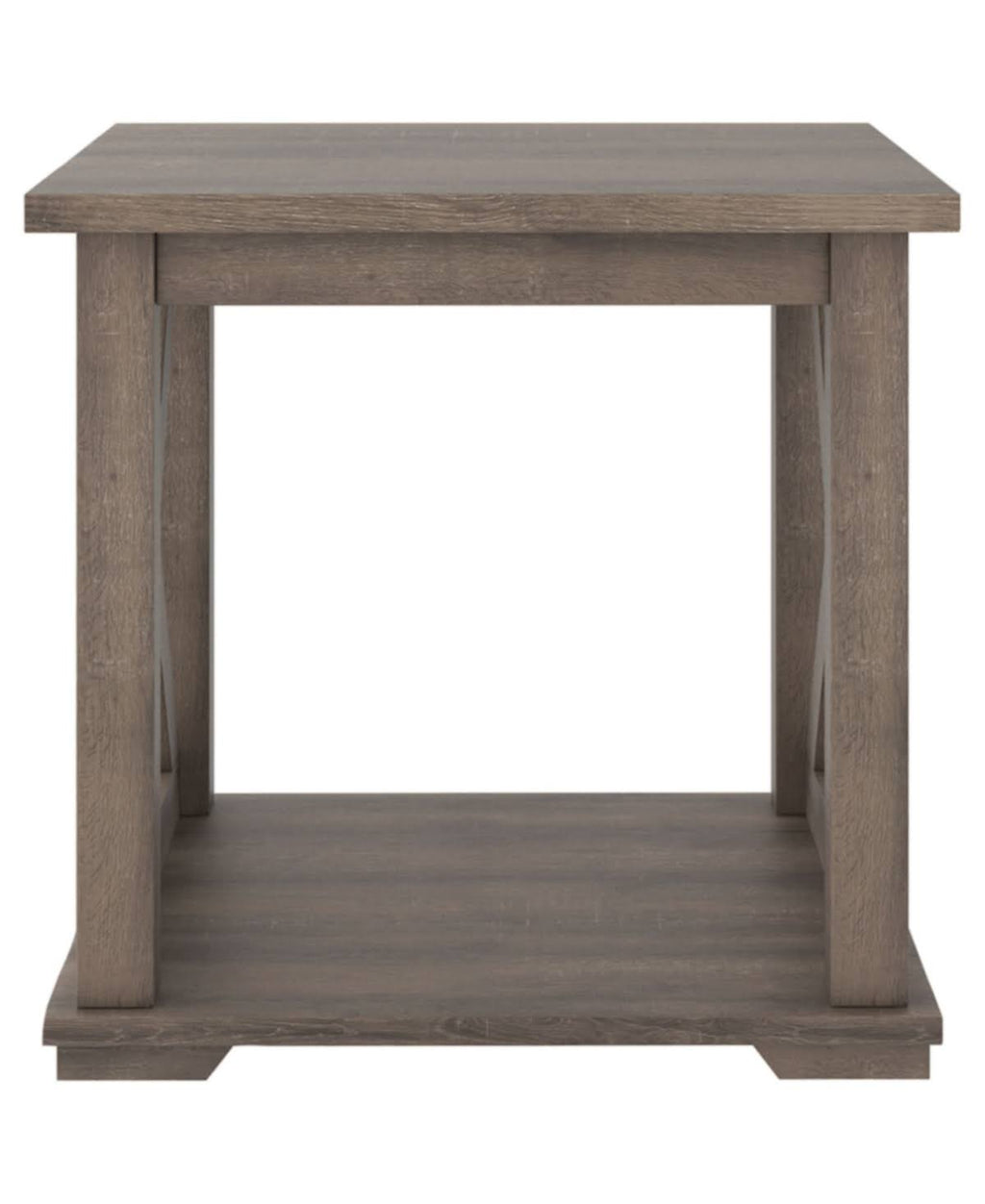 Gray Square End Table C18613