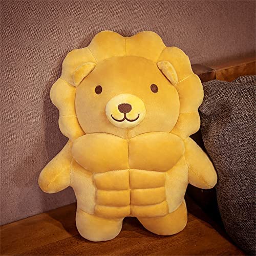 Cartoon Muscle Bear Plush Teddy Bear Large Doll O9517