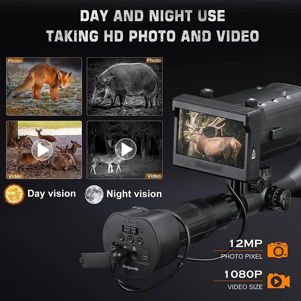 850nm Infrared IR Night Vision Scope for Thermal Hunting Rifles U4390
